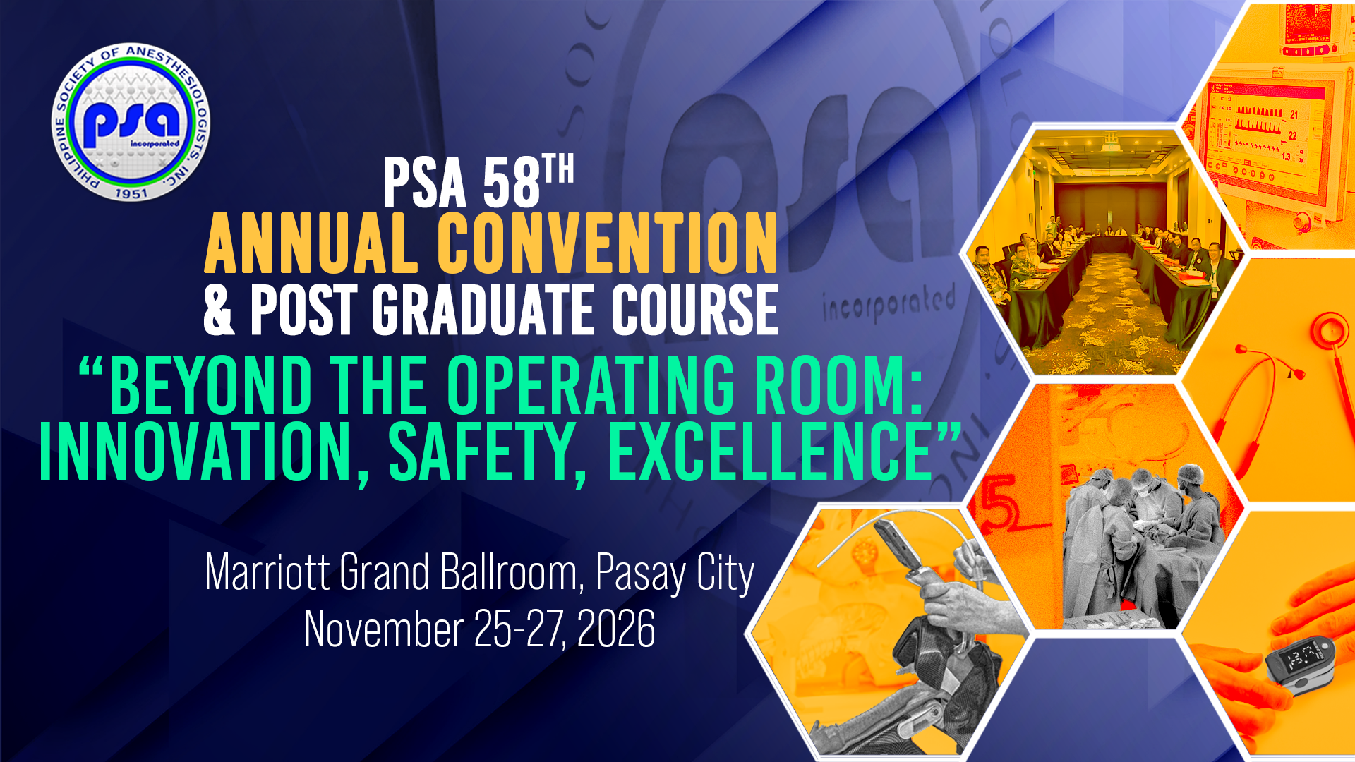 PSA 58th Annual Convention Poster