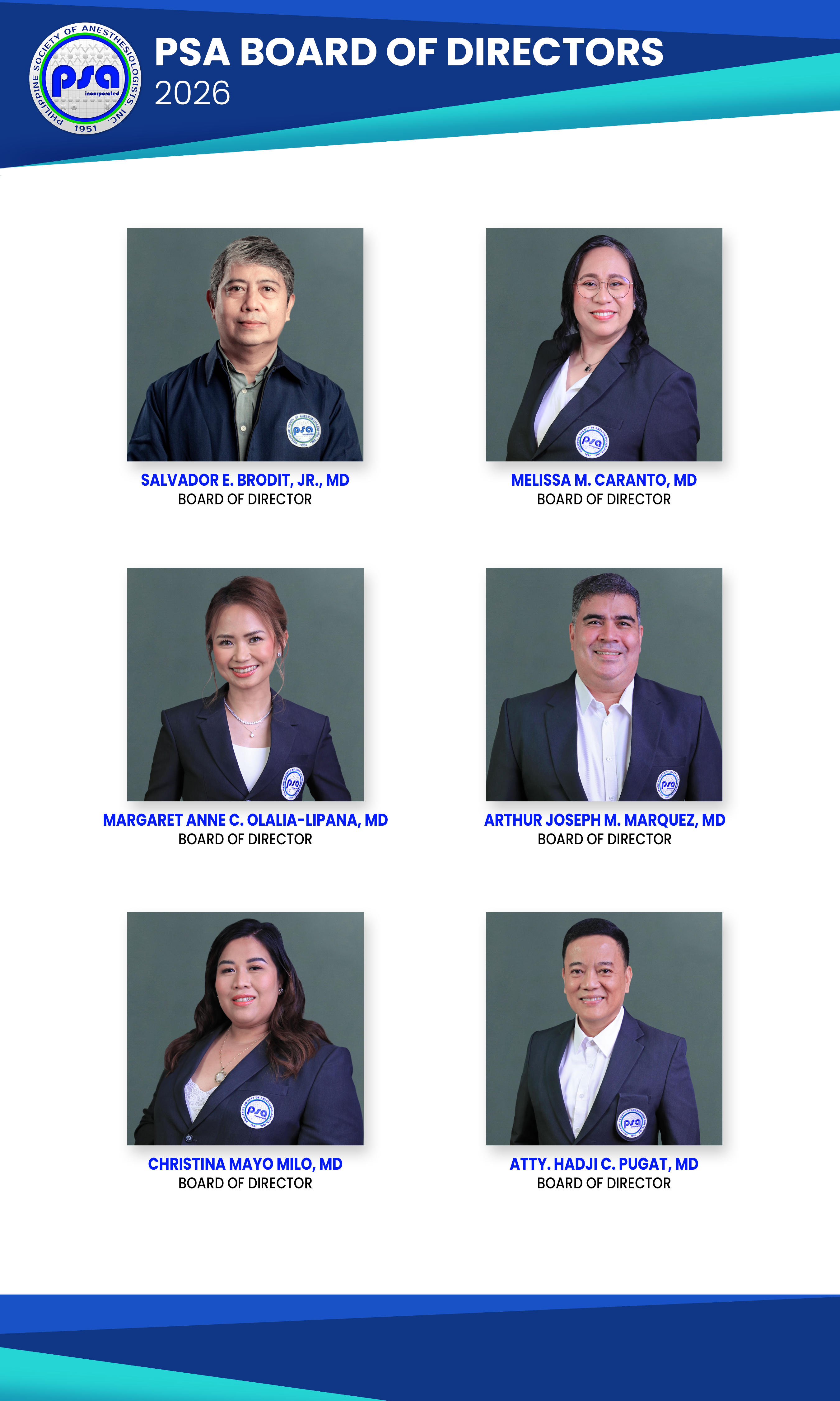 PSA Board of Directors